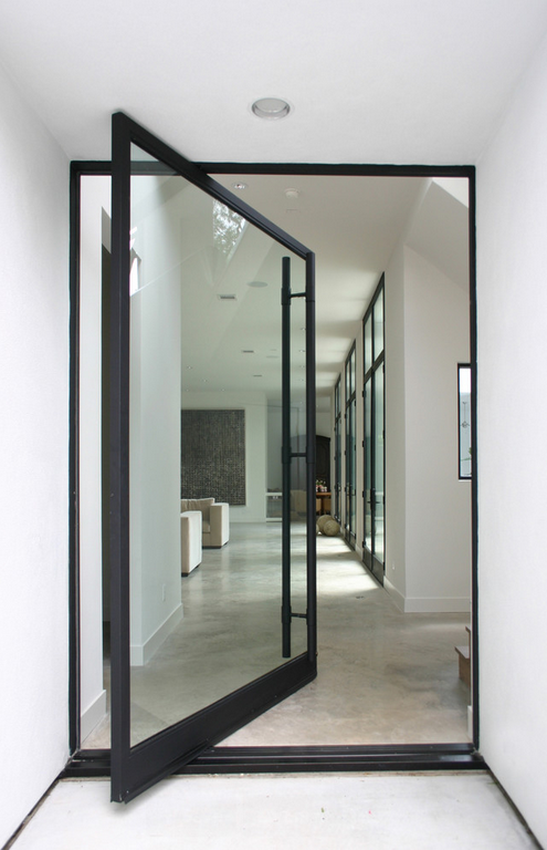 Скляні міжкімнатні двері (60 фото): стильне рішення інтерєру