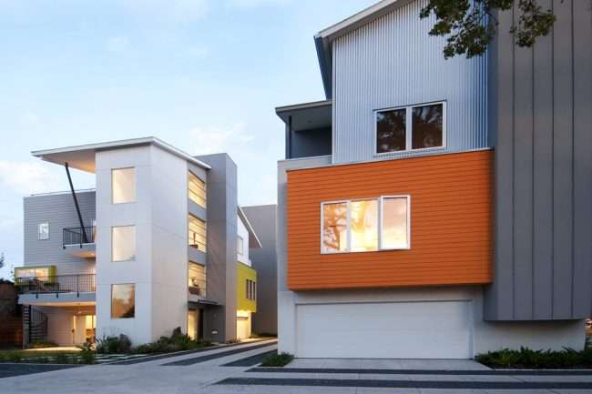 Фасадні панелі для зовнішньої обробки будинку: різновиди та 80 практичних рішень для стильного екстерєру