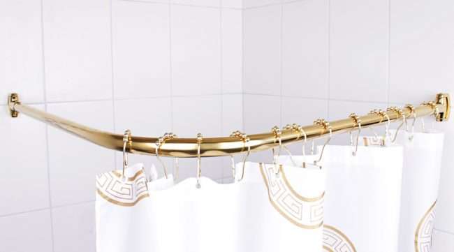 Кутовий карниз для ванни: особливості вибору та 75+ функціональних і стильних втілень