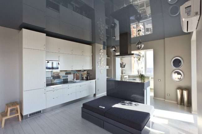 Обєднання балкона з кухнею: етапи перепланування та 70 найбільш комфортних реалізацій