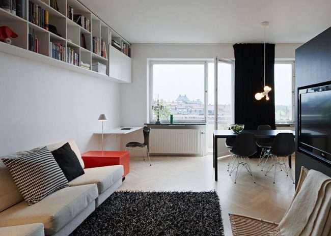 Дизайн однокімнатної квартири: як оптимально використовувати кожен метр і 80 кращих сучасних інтерєрів