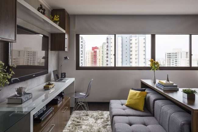 Дизайн однокімнатної квартири: як оптимально використовувати кожен метр і 80 кращих сучасних інтерєрів