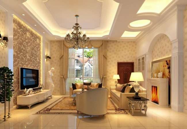 Ширяючий натяжна стеля: особливості конструкцій і 80+ ультрасучасних реалізацій для вашого будинку
