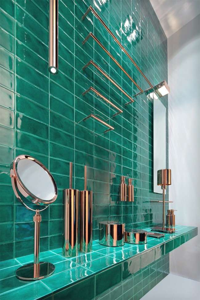 Кахель для ванної кімнати: мозаїка, печворк і 50+ самих свіжих дизайнерських трендів