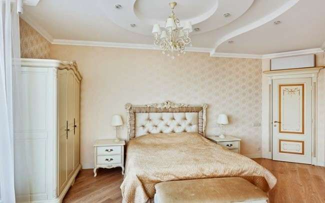 Стелі з гіпсокартону для спальні (80 фото): світ комфорту і стилю