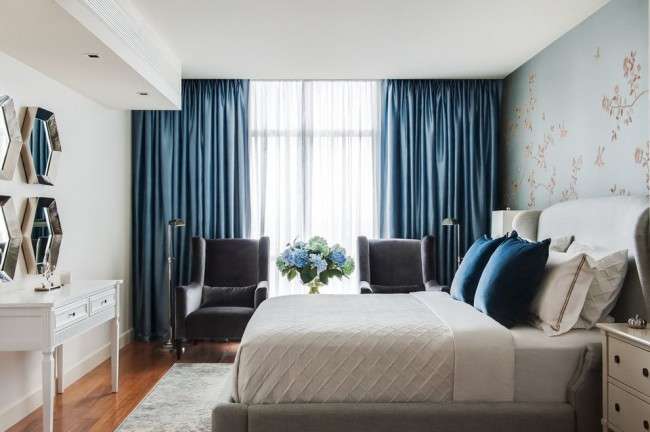 Вибираємо штори для спальні: матеріали, колористика і 50 трендових дизайнерських рішень