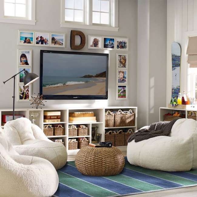 Тумбочка під телевізор: 45 сучасних ідей для вітальні (фото)