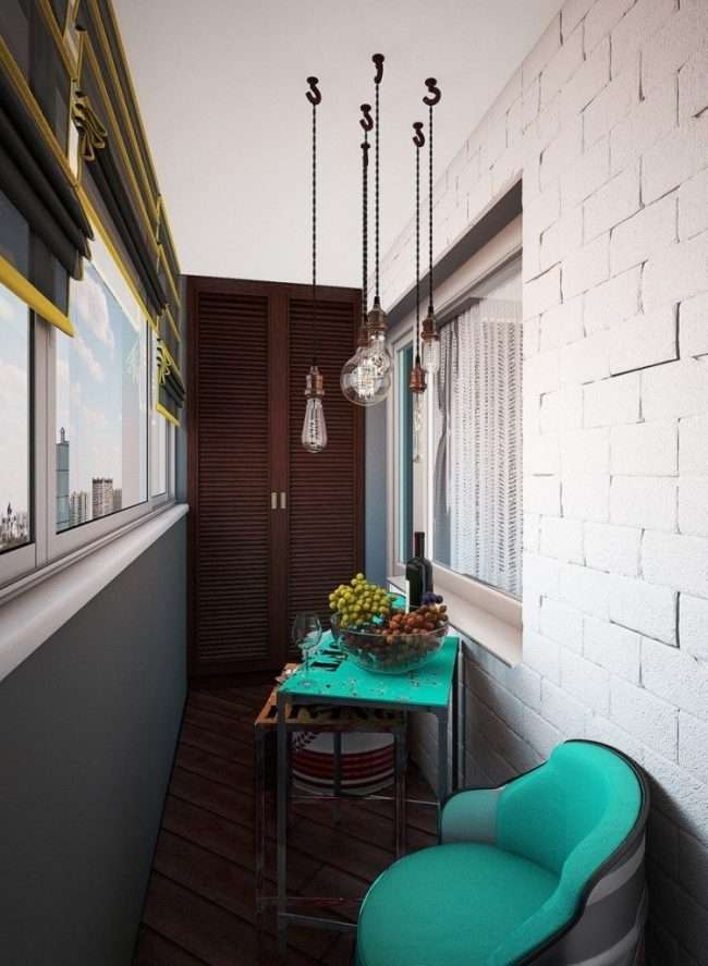 Балкон в стилі лофт: поради по розширенню простору і 70+ стильних реалізацій