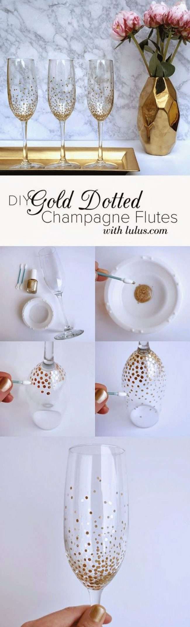 Келих шампанського: майстер-клас із святкового декору та 80 обраних фотоидей