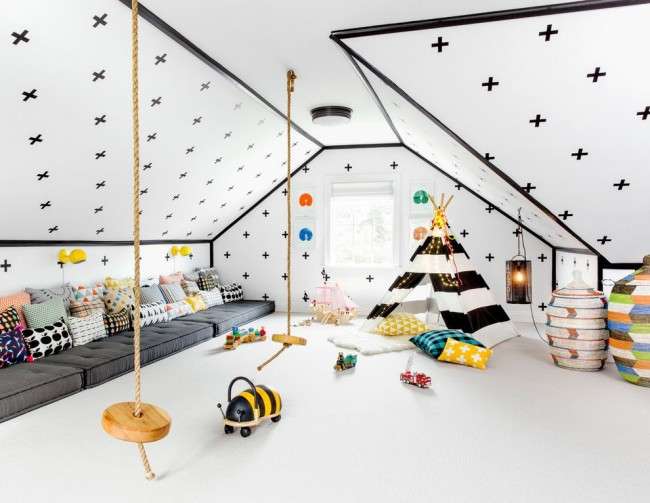 Дитяча кімната для різностатевих дітей: 50+ гармонійних варіантів організації простору