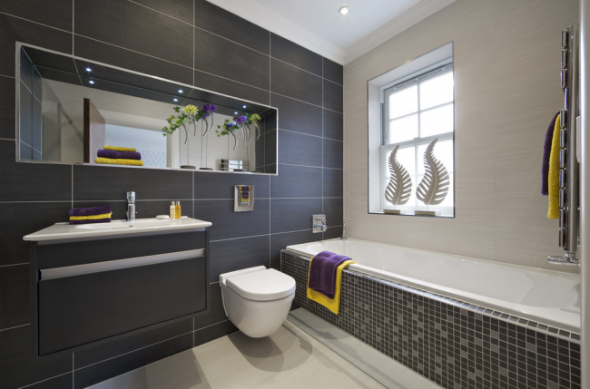 Дизайн маленької ванної кімнати: 85+ секретів гармонійного оформлення та економії місця