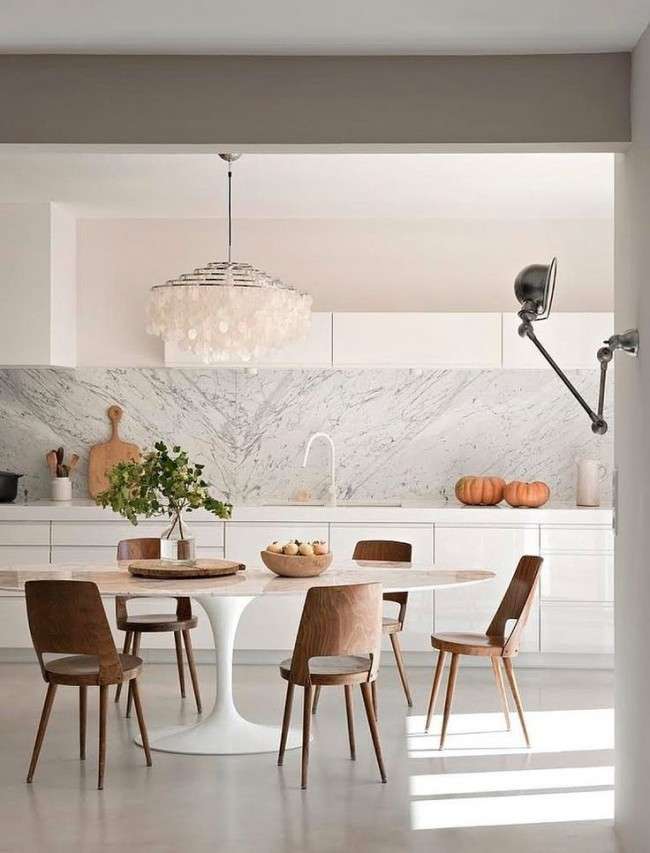 Дизайн кухні білого кольору: 40+ фото свіжих і лаконічних дизайнерських проектів