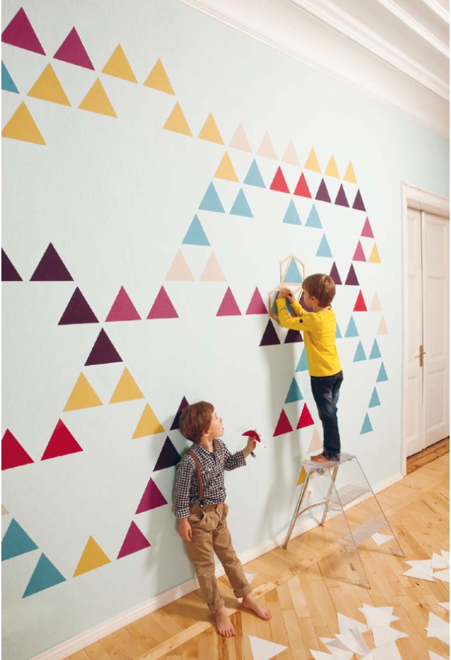 65 ідей оформлення стін в дитячій кімнаті
