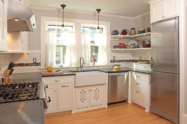 Короткі штори на кухню: 75+ витончених інтерєрних рішень для кухні та їдальні зони