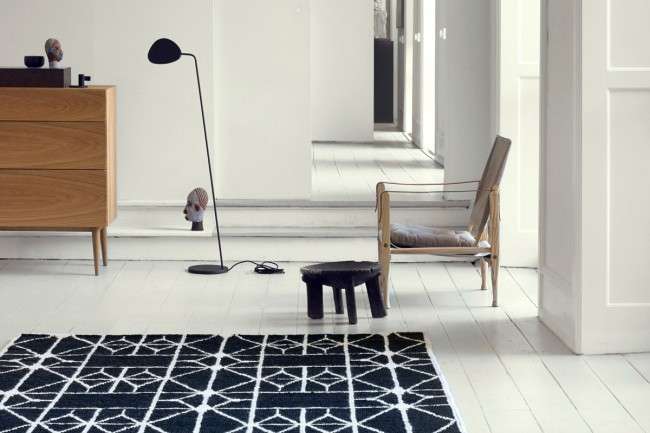 Дизайнерський килим на підлогу: новий погляд на оформлення статі? (фото)