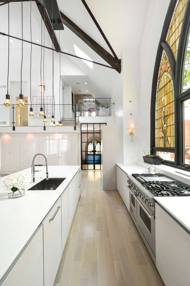 Кухня в стилі лофт: індустріальна романтика в домашньому інтерєрі, фото 75