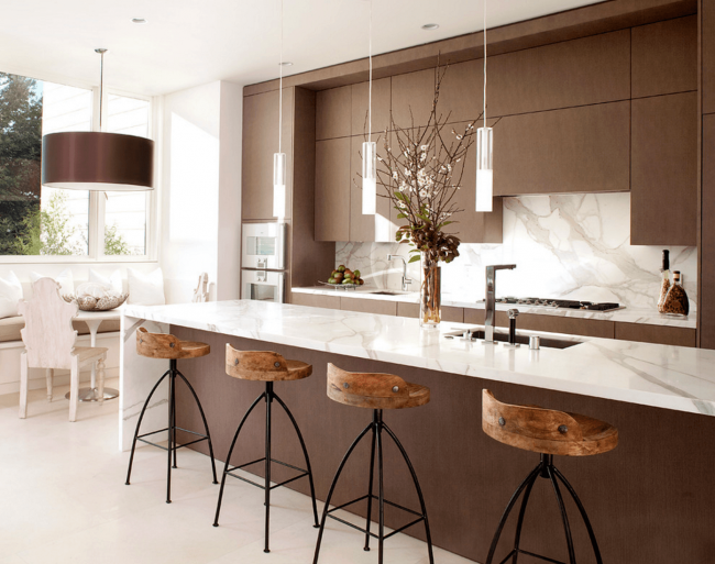 Кухня в стилі модерн: дизайн, підбір декору і 45 самих актуальних ідей для дому