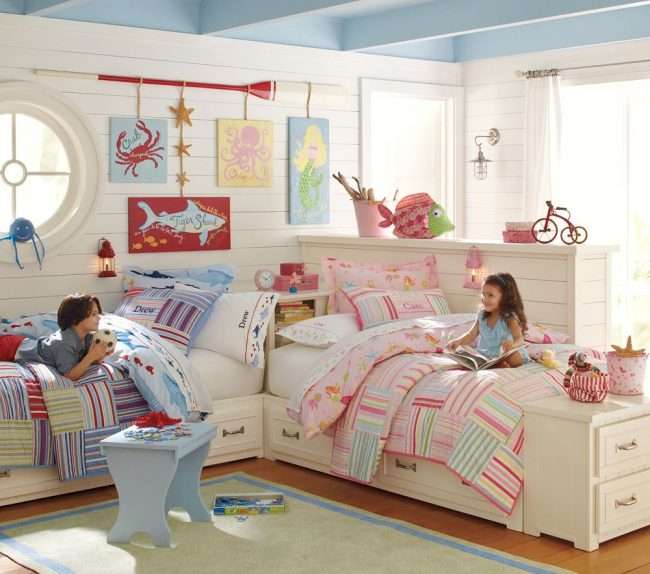 Дитячі меблі для двох дітей: поради щодо вибору та 80+ зручних та естетичних рішень для дитячої кімнати