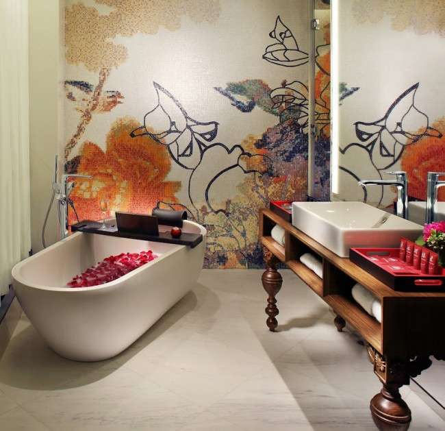 55 Яскравих ідей плитки в ванну: поєднання краси і практичності (фото)