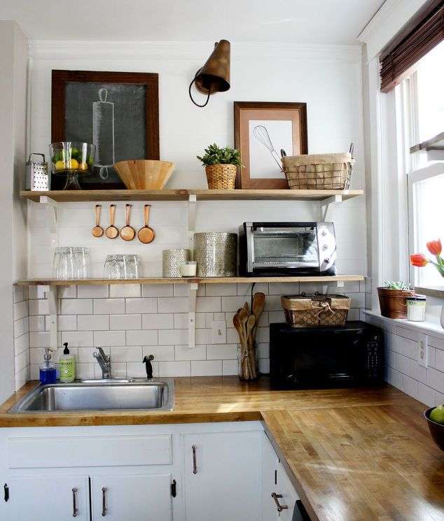 Полиці на кухню: смарт-організація кухонного простору і 75 рішень, в яких все на своїх місцях