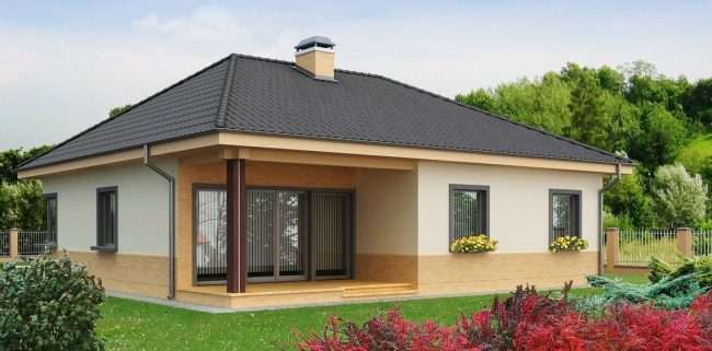 Проекти будинків з піноблоків з гаражем: специфіка конструкцій та 60+ готових варіантів комфортабельних