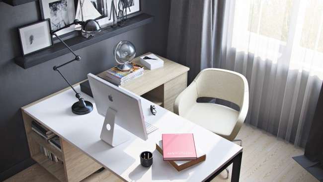 Кутовий компютерний стіл: 40 ідей практичних варіантів для домашнього офісу