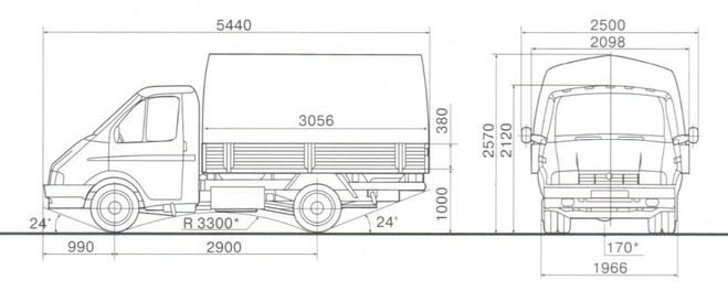 Газель 3302.