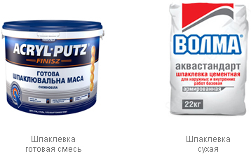 шпатлевка