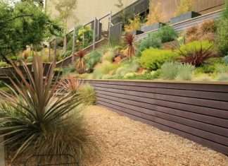 Як використовувати підпірні стінки в ландшафтному дизайні: 75+ функціональних і естетичних ідей